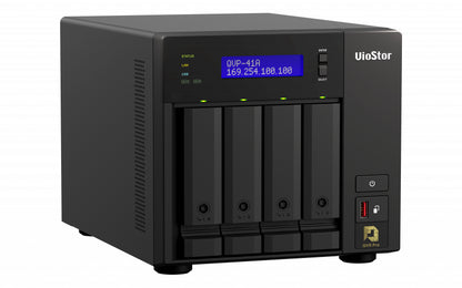 QNAP QVP-41A NAS/storage server Tower Intel® Pentium® G5400T 8 GB DDR4 0 TB QVR Pro OS (QVP) Black