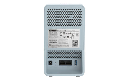 QNAP QMiro-201W wireless router Gigabit Ethernet Dual-band (2.4 GHz / 5 GHz) Blue