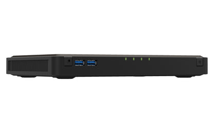 QNAP TBS-464 NAS Desktop Intel® Celeron® N5105 8 GB DDR4 0 TB QNAP Turbo System Black