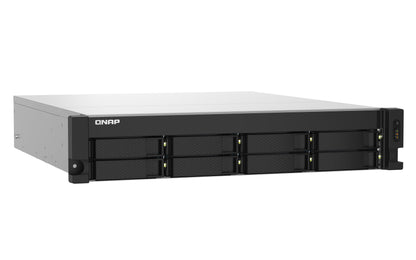 QNAP TS-832PXU-RP-4G NAS Rack (2U) Annapurna Labs AL324 4 GB DDR4 128 TB HDD QNAP Turbo System Black