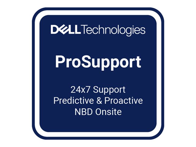 Dell Upgrade from 1Y Basic Onsite to 3Y ProSupport - extended service agreement - 3 years - on-site