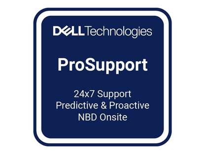 Dell Upgrade from 1Y Basic Onsite to 3Y ProSupport - extended service agreement - 3 years - on-site