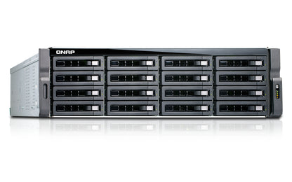 QNAP TDS-16489U R2 NAS Rack (3U) Intel® Xeon® E5 v4 E5-2630V4 128 GB DDR4 0 TB QNAP QES Black, Grey