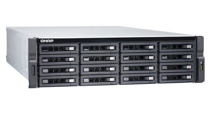 QNAP TDS-16489U R2 NAS Rack (3U) Intel® Xeon® E5 v4 E5-2630V4 128 GB DDR4 0 TB QNAP QES Black, Grey