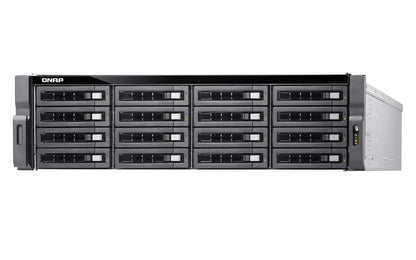 QNAP TDS-16489U R2 NAS Rack (3U) Intel® Xeon® E5 v4 E5-2630V4 128 GB DDR4 0 TB QNAP QES Black, Grey