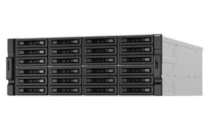 QNAP TS-H3087XU-RP NAS Rack (4U) Intel Xeon E E-2378 64 GB DDR4 0 TB QuTS hero Black, White
