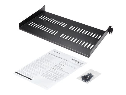 1U cantilever rack shelf