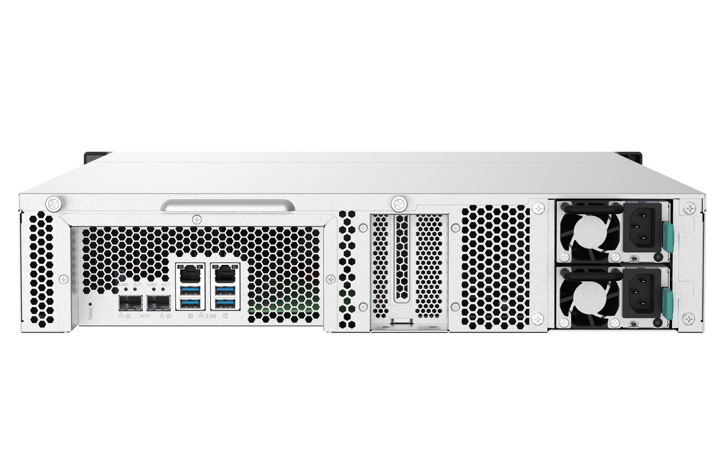 QNAP TS-832PXU-RP-4G NAS Rack (2U) Annapurna Labs AL324 4 GB DDR4 128 TB HDD QNAP Turbo System Black