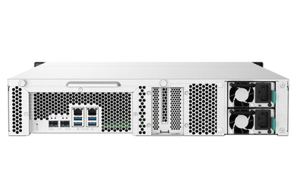 QNAP TS-832PXU-RP-4G NAS Rack (2U) Annapurna Labs AL324 4 GB DDR4 128 TB HDD QNAP Turbo System Black