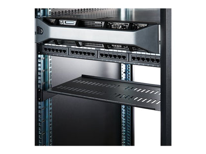 1U cantilever rack shelf