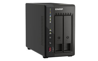 QNAP QVP-21C NAS/storage server Tower Intel® Celeron® J6412 8 GB DDR4 0 TB QVR Pro Black