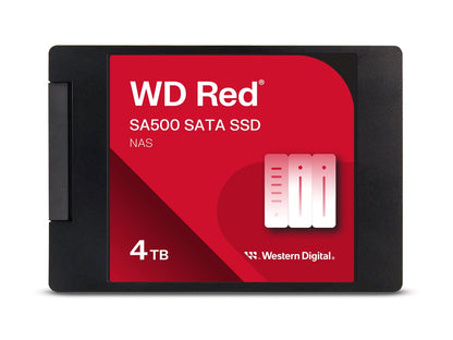 WD Red SA500 WDS400T2R0A-68CKB0 - SSD - 4 TB - SATA 6Gb/s