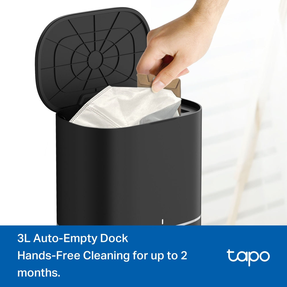 TP-Link Tapo RV30 Max Plus 3 L Dust bag Black
