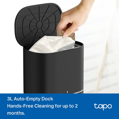 TP-Link Tapo RV30 Max Plus 3 L Dust bag Black