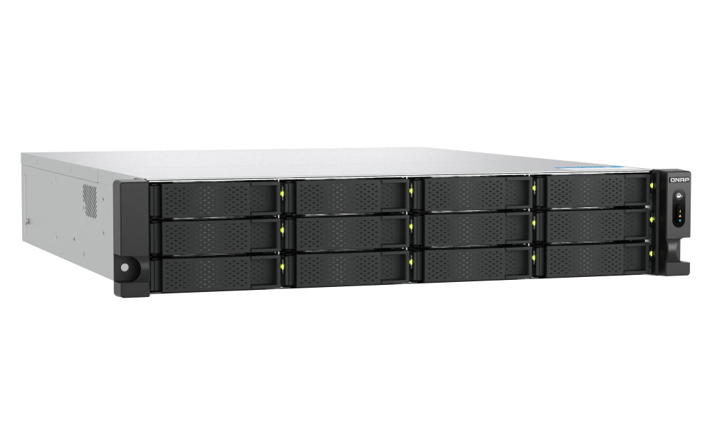 QNAP TS-H1277AXU-RP NAS Rack (2U) AMD Ryzen™ 5 16 GB DDR5 168 TB HDD QuTS hero Black
